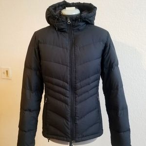 Lucy puffer jacket - black, S